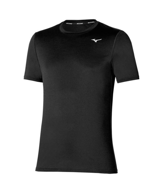 Camiseta Fitness Mizuno de Impulse Core Black Homem