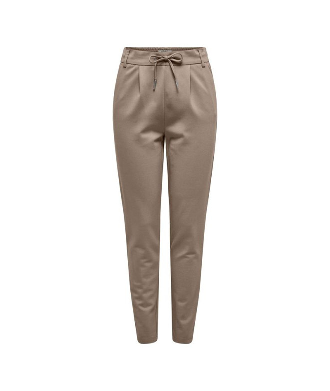 Pantalons Only Onlpoptrash Life Easy Col Fossil Femme