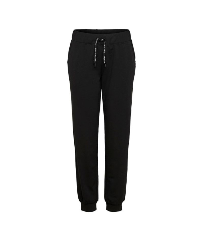 Pantalons Only Onpayna Mw Reg Sports Swt Black Femme