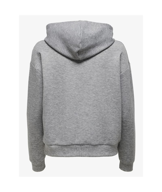 Sudadera Only Onplounge Light Grey Melange Mujer
