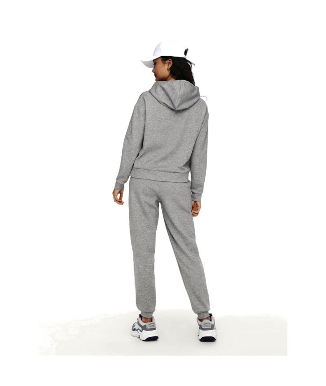 Sudadera Only Onplounge Light Grey Melange Mujer