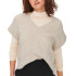 Sweat Gilet Only melody Oatmeal Femme