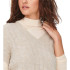 Sweat Gilet Only melody Oatmeal Femme