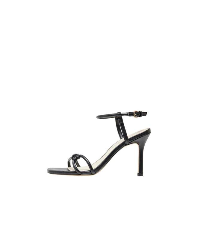 Chaussures Only alyx-16 Pu Heeled Sandal - Noir Femme