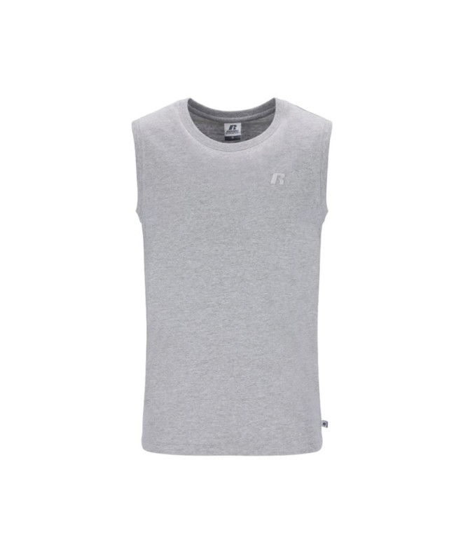 T-shirt Russell AMT A40021 Gris Homme