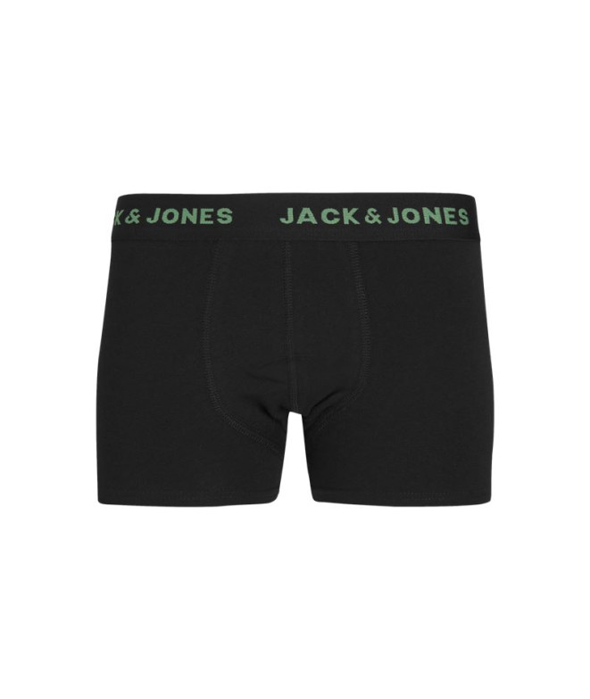 Cuecas Pack Jack e Jones Jacbasic 7 Preto Infantil