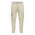 Pantalones Only & Sons cam Stage Cargo Cuff Life 6687 Silver Lining Hombre