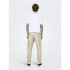 Pantalones Only & Sons cam Stage Cargo Cuff Life 6687 Silver Lining Hombre