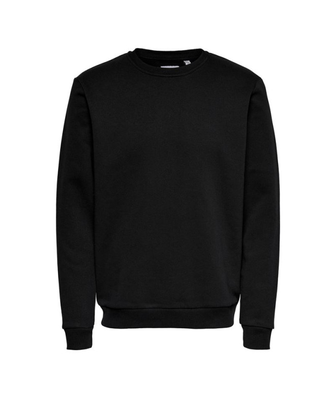 Sweat Only & Sons ceres Noir Homme