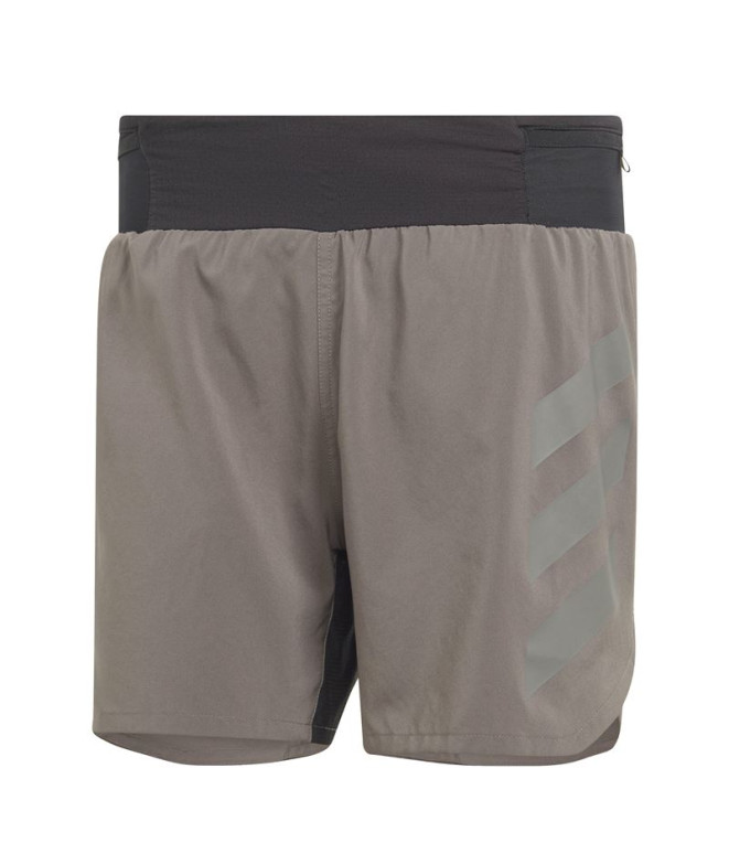 Calça Trail adidas Trail Running Homem de Terrex Agravic Charcoal