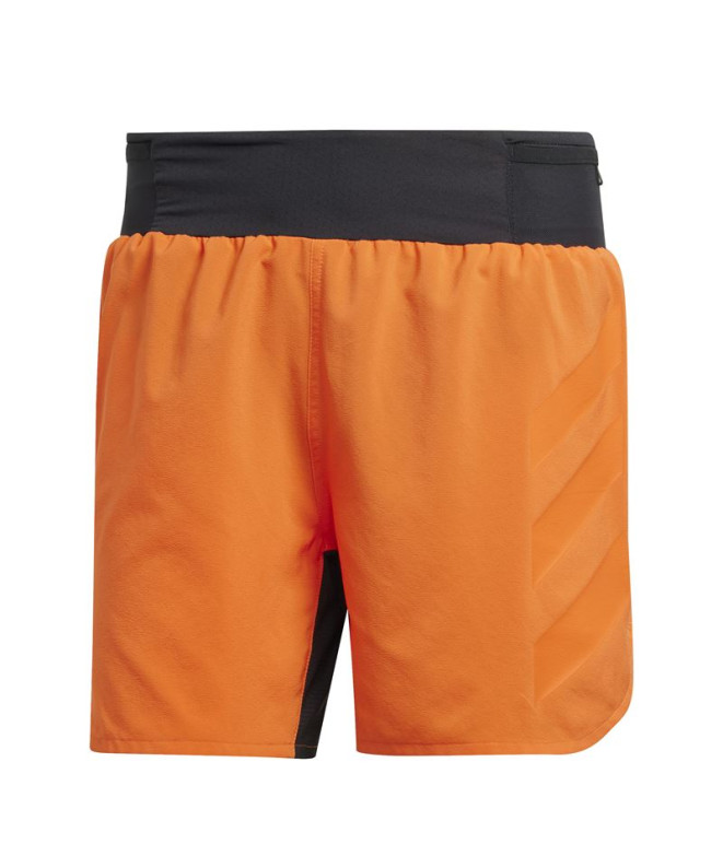 Calça Trail adidas Trail Running Homem de Terrex Agravic Laranja