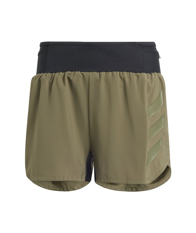 Pantalones de Trail adidas Terrex Agravic Trail Running Mujer Verde Oliva