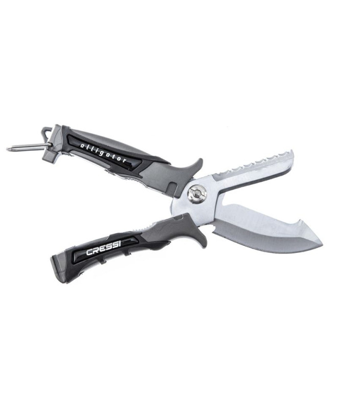 Cuchillo -Tijera para Pesca Cressi Alligator