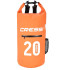 Bolsa Cressi Dry Pvc com Zíper Laranja 20L