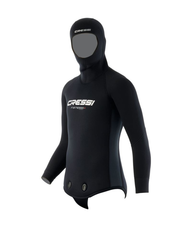 Chaqueta para Buceo Cressi Fisterra Hombre Negro LC 9mm