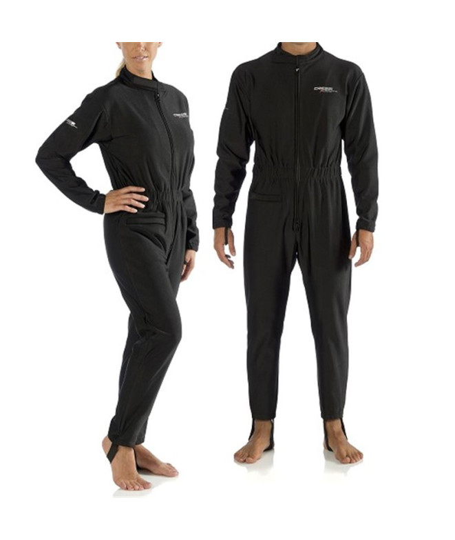 Macaco Unissex Roupa interior Cressi Drylastic Preto