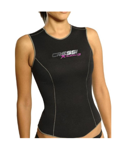 Gilet intérieur pour Plongée Cressi Blacklite Femme Gilet intérieur pour Plongée Cressi Blacklite Femme