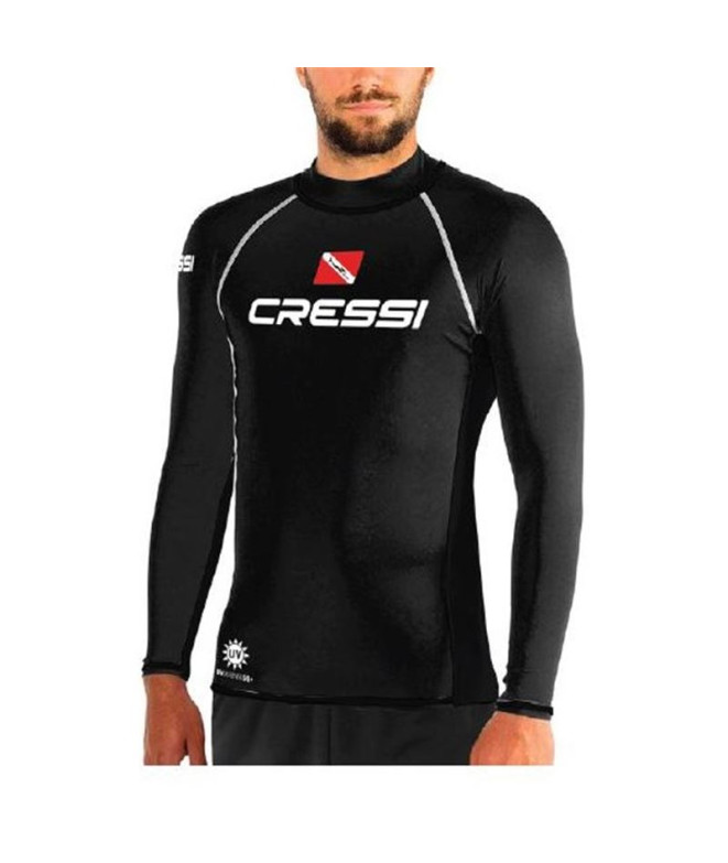 Camiseta Mergulho de Cressi Rashguard Mergulho 2024 Manga comprida Homem