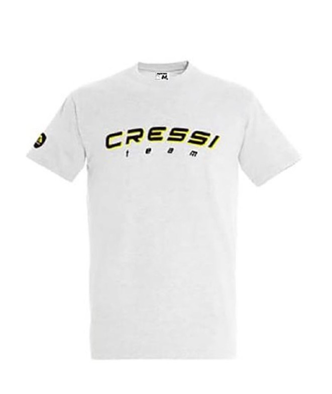 Camiseta Homem Cressi Team Bigoré-Preto