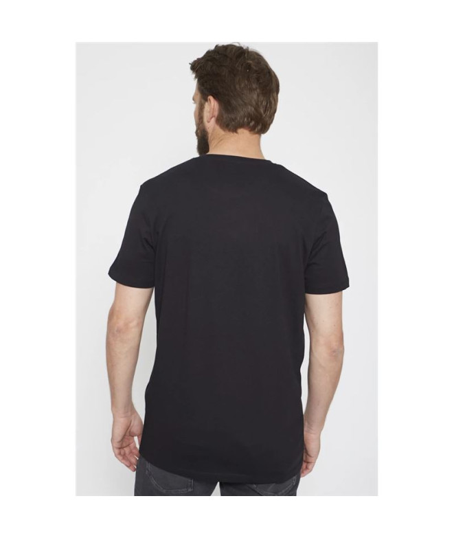 Camiseta Jack & Jones corp Logo Hombre Black