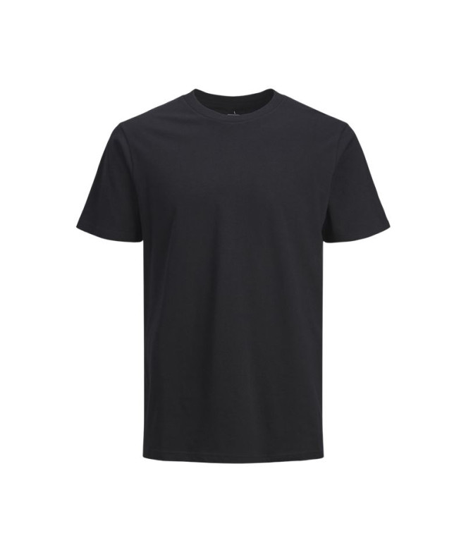 Camiseta Pack Homem Jack & Jones Jacunder 3 Preto