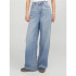 Pantalones Jack & Jones Jxtokyo Wide Hw Jeans R6078 Dnm Mujer Light Blue Denim