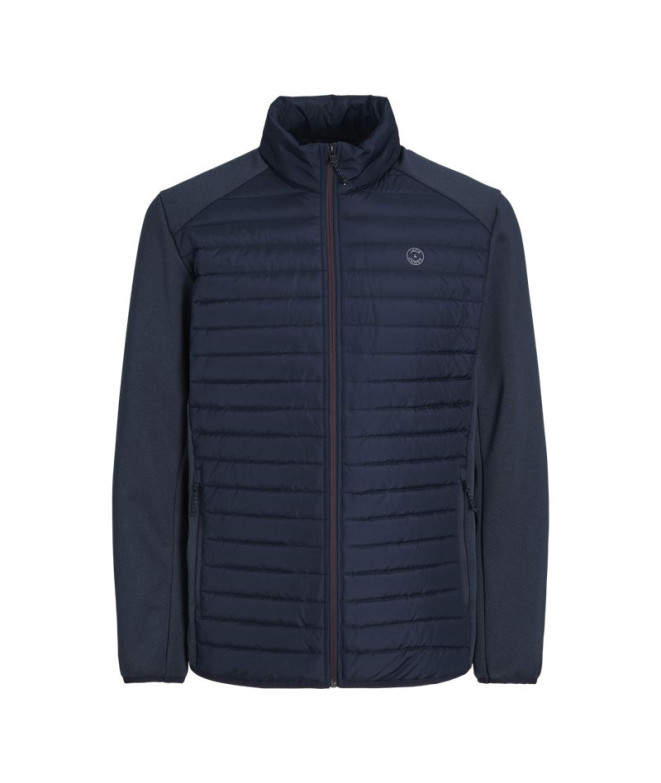 Chaqueta Jack & Jones emulti Quilted Collar Hombre Navy Blazer