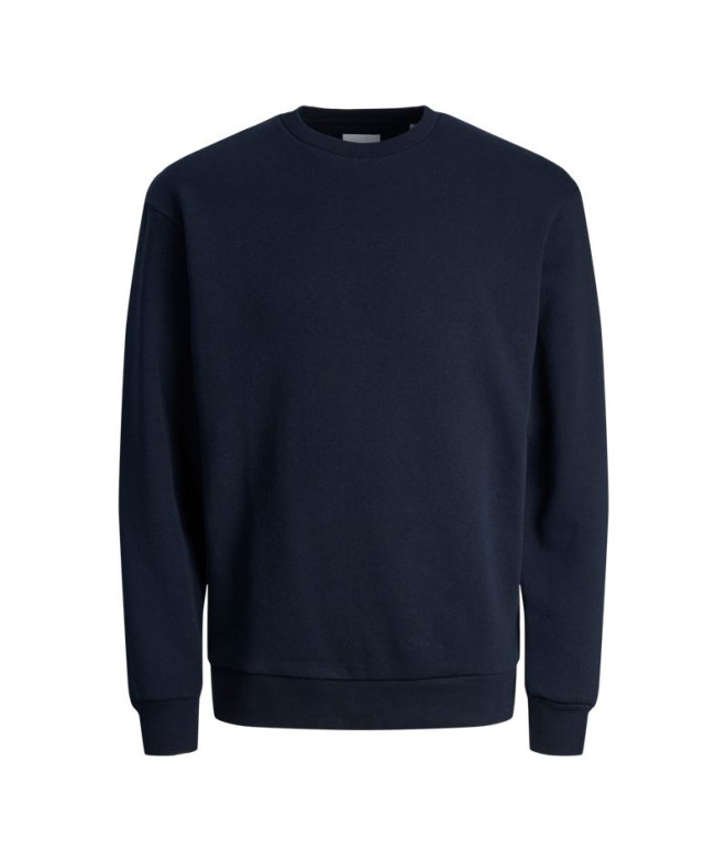 Sudadera Jack & Jones ebradley Crew Hombre Navy Blazer