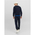 Sweat Homme Jack & Jones ebradley Crew Blazer bleu marine