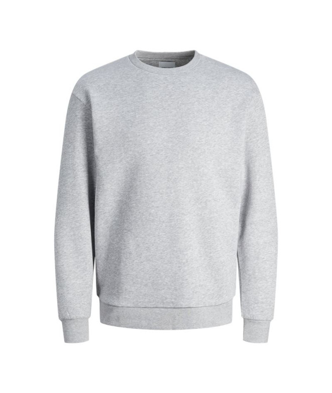 Sweat Homme Jack & Jones ebradley Mélange gris clair