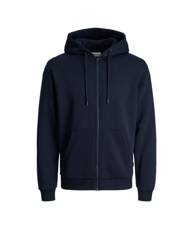 Sweat Homme Jack & Jones ebradley Zip Navy Blazer