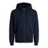 Sudadera Jack & Jones ebradley Zip Hombre Navy Blazer