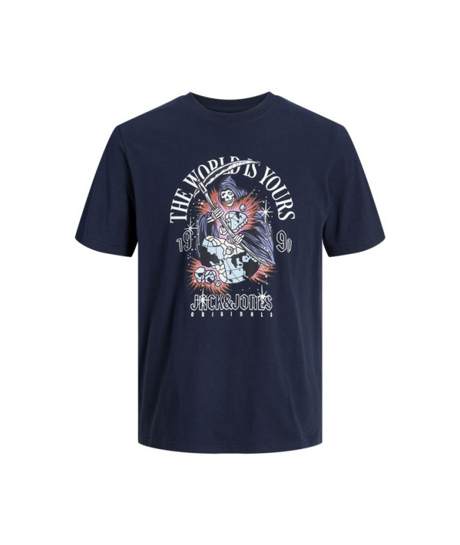 Camiseta Homem Jack & Jones Jorheavens Sky Captain