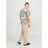 Camiseta Jack & Jones lafayette Aop Hombre Cloud Dancer