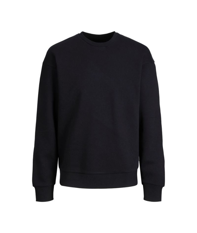 Sudadera Jack & Jones ebradley Crew Hombre Black