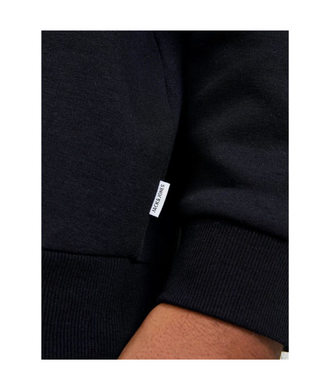 Sudadera Jack & Jones ebradley Crew Hombre Black