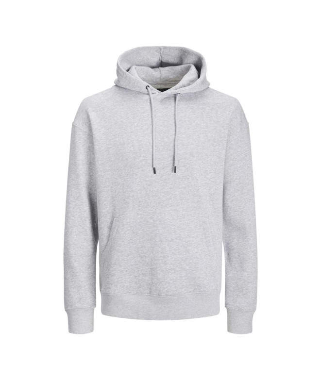Sudadera Jack & Jones ebradley Hombre Light Grey Melange