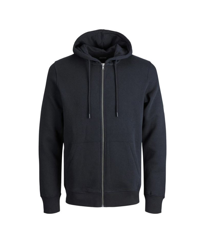 Moletom Homem Jack & Jones ebradley Zip Preto