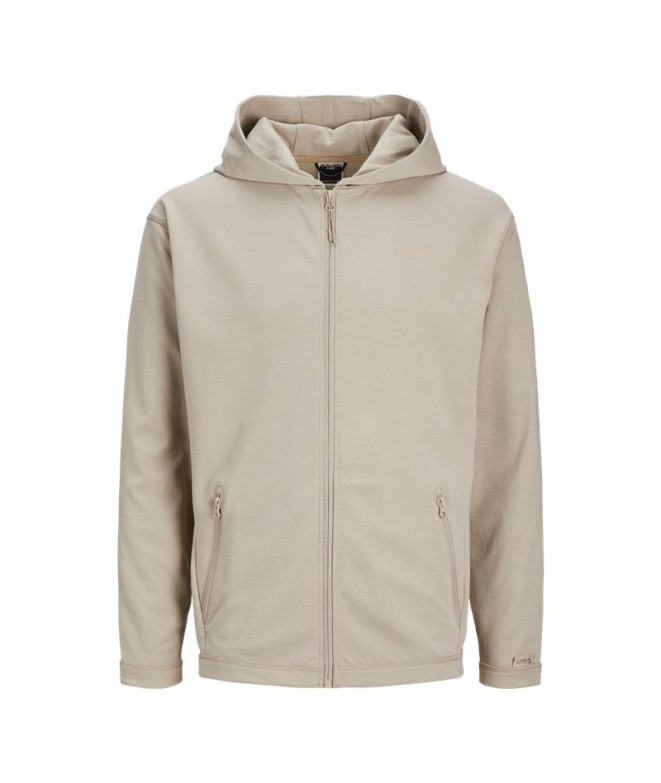 Sudadera Jack & Jones Jcocloud Zip  Hombre Crockery