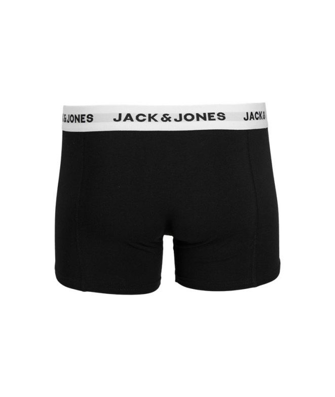 Slip Pack Homme Jack & Jones Jacsolid 5 Op Noir