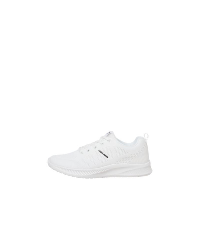 Homme Trainers Jack & Jones Jfwcroxley Kniteaker Bright White