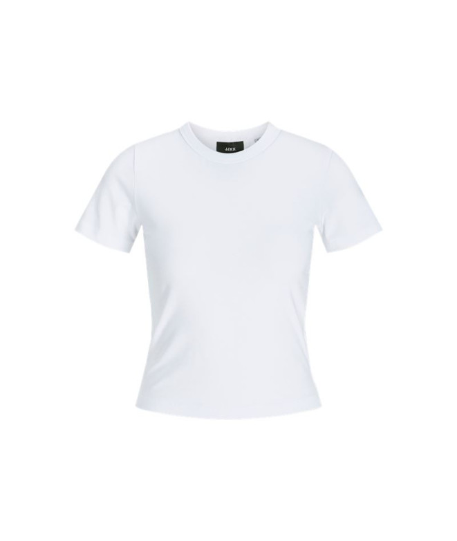 Camiseta Jack & Jones Jxgigi Ss Baby Mujer Bright White