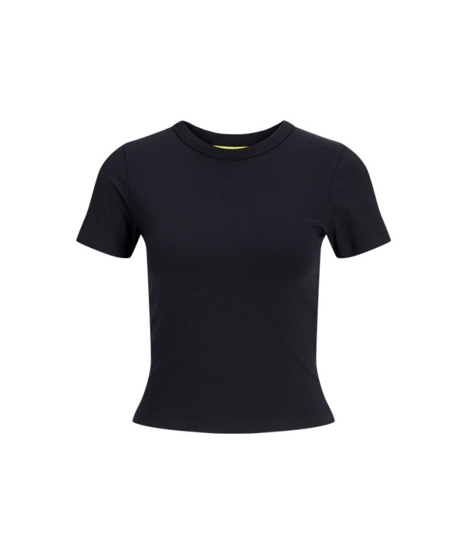 Camiseta Jack & Jones Jxgigi Ss Baby Mujer Black