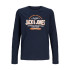 Camiseta Jack & Jones elogo O- 2 Col infantil Navy Blazer