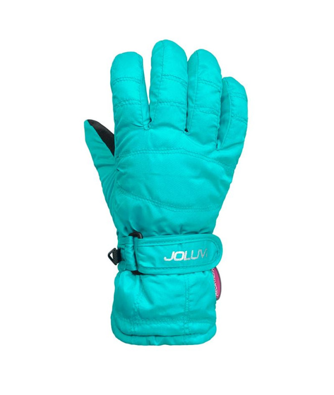 Gants Joluvi Ski Turquoise plus doux