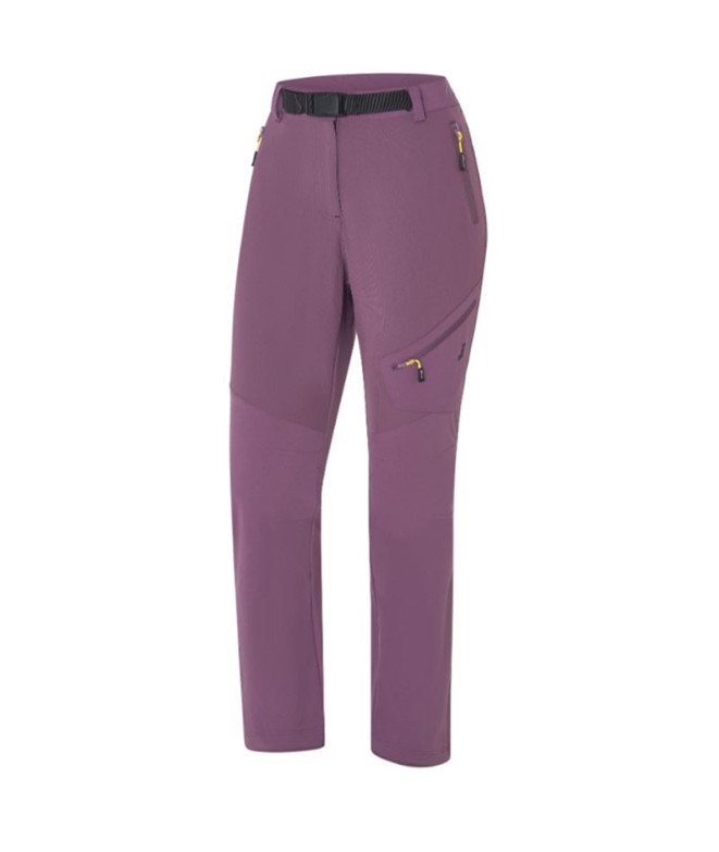 Pantalones de montaña Joluvi Aosta Ciruela Mujer