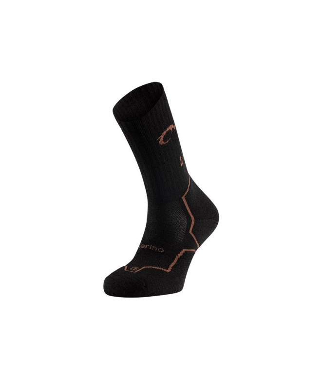 Chaussettes Montagne Lurbel Unisexe de Etna Five Noir/Marron