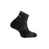 Meias de Running Lurbel Distance Three Unissex Preto