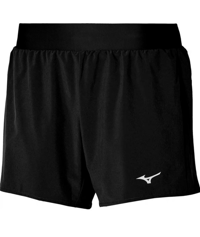 Calça Running Mizuno Mulher Curto de Alpha 4.5 Preto