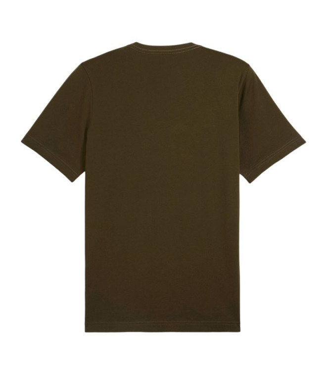 T-shirt Décontracté de Puma Ess+ 2 Col Logo Homme